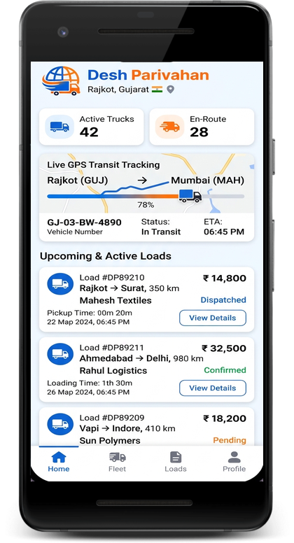 Desh Parivahan Desh Parivahan Logistics
