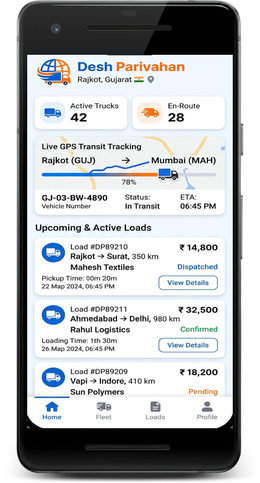 Desh Parivahan Desh Parivahan Logistics